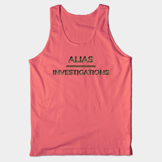 Alias Investigations Tank Top by Boulinosaure